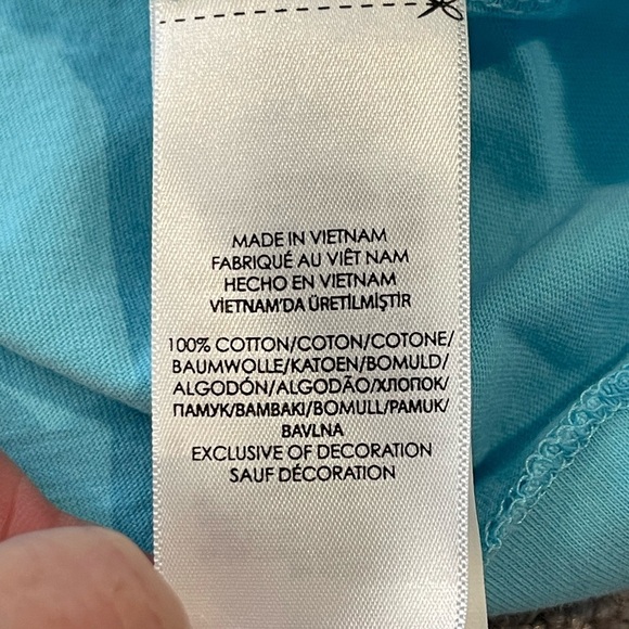 Polo Ralph Lauren Classic Jersey Crew Neck Tee, Color Aqua Blue, Men’s Small - Picture 6 of 12